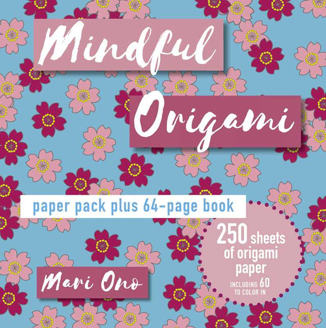 Featuring a 64-page book, plus 250 sheets of origami paper, try this collection of 15 origami models designed for mindfulness practice.

The therapeutic effects of origami are well known in Japan and by focussing on the experience of creating beautiful paper flowers, objects, animals, and more, this collection of 15 projects will guide you on a path to connectedness, awareness, and improved physical and emotional health. 