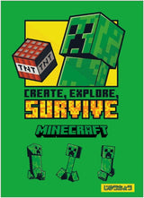 Minecraft Notebook B5 Green