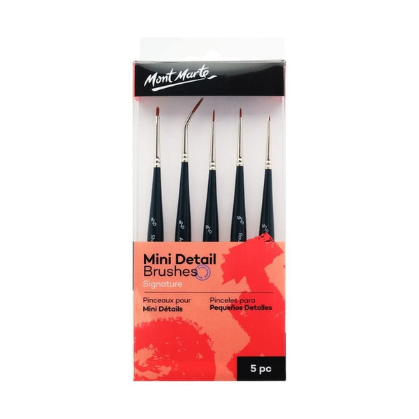 Mini Detail Brush Set 5pcs