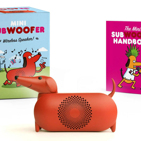Enjoy your favorite tunes at work, home, or on-the-go with this quirky, dachshund-shaped wireless speaker that brings the beats wherever it goes