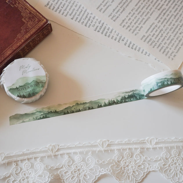 Note & Wish Misty Mountain Washi Tape