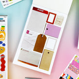 This pretty, Mix &amp; Match Junk Journal Sticker Book is just the thing to keep your to-do list in order, jot down brilliant ideas or doodle during your next conference call!

Measures 6.25" x 8.5" with 75 tear off pages.