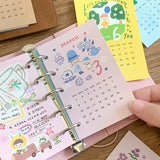 Bring a burst of creativity to your planner, journal, or everyday notes throughout the year with these page dividers from Molinta. Each pack includes 12 sheets in order for you to dedicate a slot to every month in your planner!
