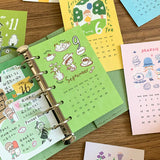 Bring a burst of creativity to your planner, journal, or everyday notes throughout the year with these page dividers from Molinta. Each pack includes 12 sheets in order for you to dedicate a slot to every month in your planner!