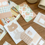 Molinta - Almond Chestnut Brown M5 Memo Sheets

Enjoy these cute memo sheets with 6 different patterns front and back! 4 pages of each pattern.

Specifications: 67mmx105mm
Material: 120g cotton paper

Number of pages: 24