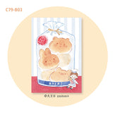 Molinta - Bag Of Bread A7 Memo Pad

Enjoy 50 sheets of this bread inspired memo pad to add to your writing experience!

Specifications: 80mmx120mm
Material: 100g white kraft paper
Number of pages: 50
