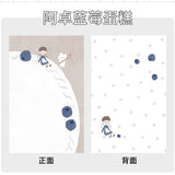 Molinta - Blueberry Cake A7 Memo Pad

Inspired by a cozy slice of blueberry cake, this memo pad adds a warm, delightful touch to planners, scrapbooks, letters, and everyday notes.

Specifications: 80mmx120mm
Material: 120g white kraft paper
Number of pages: 20
Includes 1 design