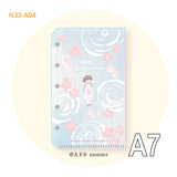 Molinta - Cherry Blossom Rain A7 Loose Leaf Storage Folder

Store all your little vinyl stickers, sticker flakes, memo sheets, and scraps used for journaling in this folder and retrieve it whenever you need conveniently in your binder!

Specifications: 80mmx125mm
Material: Cast PP