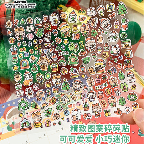 Molinta - Christmas Sticker Sheet

Get ready for the holidays with this festive Molinta Christmas Sticker Sheet, filled with sparkling seasonal designs that bring instant cheer to planners, journals, cards, and scrapbooking projects.

137x125mm

Material: PVC