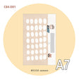 Molinta - Daily Record A7 Memo Pad

Enjoy 20 sheets of this memo pad used to record or track your everyday habits to add to your writing experience!

Specifications: 80mmx120mm
Material: 120g white kraft paper
Number of pages: 20