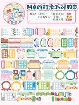 Molinta - Daily Tracker Washi Sticker Roll Sticky