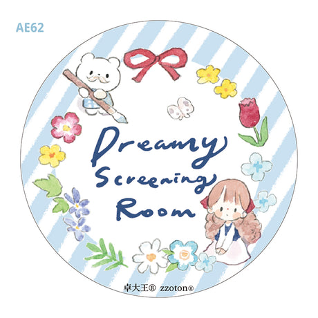 Molinta - Dreamy Screening Room Sticky Notes Roll