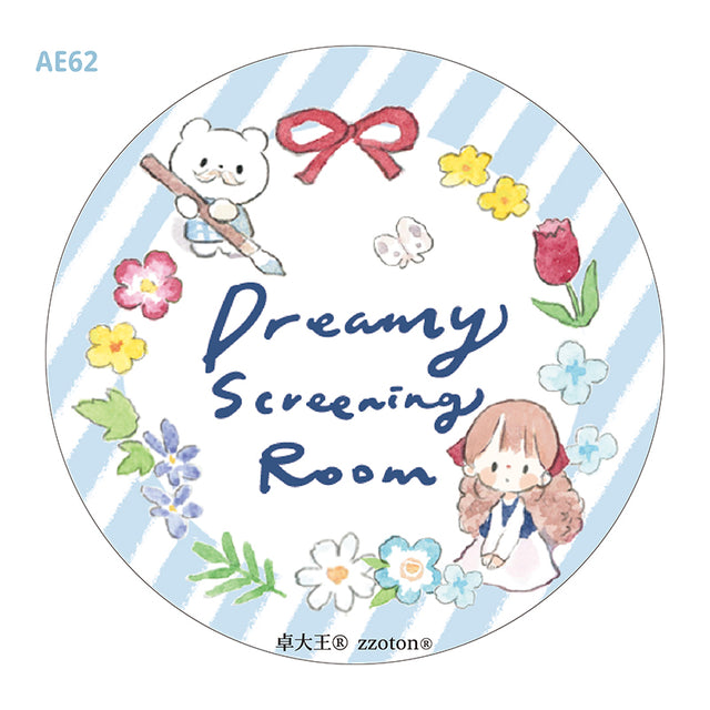 Molinta - Dreamy Screening Room Sticky Notes Roll