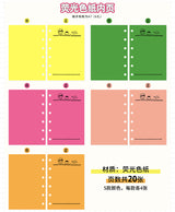 Molinta - Fluorescent Colored Paper A7 Memo Sheets

Enjoy 20 sheets of these 5 different papers with vibrant colors that can be added to bring more liven up your journal!&nbsp;

Specifications: 80mmx120mm
Material: Fluorescent colored paper
Number of pages: 20
