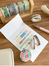 Molinta - Forrest Chain Washi Tape Journal Spreads