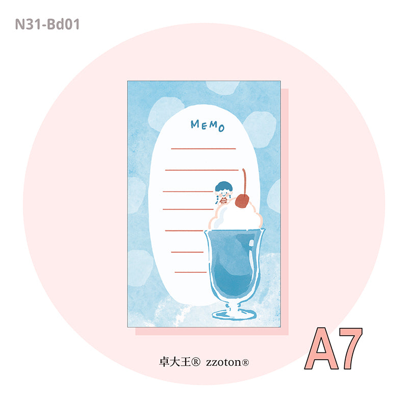 Molinta - Goldfish Soda A7 Memo Sheets

Enjoy these cute memo sheets featuring various designs with goldfish and soda!

Specifications: 80mmx120mm
Material: 120g cotton paper

Number of pages: 10
