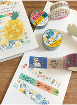 Molinta - Graffiti Daily Washi Tape Swatches