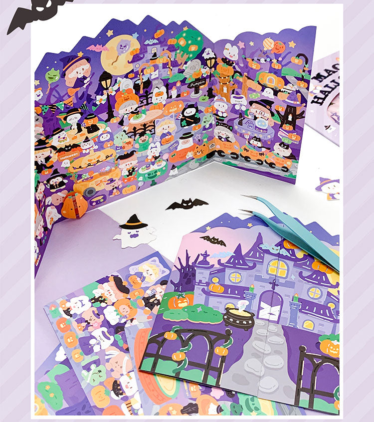 Molinta - Halloween Magic Large Scene Sticker

Decorate a lively Halloween town! With this cute activity, you'll receive a standing Halloween themed background and 5 sticker sheets to decorate with!

164mm x 185 mm
Material: Paper, PVC