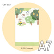 Molinta - In The Woods A7 Memo Pad

Enjoy 20 sheets of this memo pad depicting a serene day in the woods to add to your writing experience!

Specifications: 80mmx120mm
Material: 120g white kraft paper
Number of pages: 20