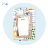 Molinta - Log List A7 Memo Pad

Enjoy 50 sheets of this stationery and journal memo pad to add to your writing experience!

Specifications: 80mmx120mm
Material: 100g white kraft paper
Number of pages: 50