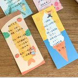 Molinta - Long Sticky Notes B

Take notes or decorate your planner with this cute sticky note set! This set includes 6 different patterns!

48mm x 105mm (1.8in x 4in)
120g white kraft paper
48 sheets - 6 different patterns within the sticky note pad
