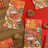Molinta - Lucky Red Envelope Set

Celebrate the Lunar New Year with these cute lucky red envelopes!

50mm x 170mm
Includes 6 red envelopes - 3 of each design