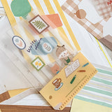 Molinta - Makes a Notebook M5 Loose Leaf Storage Folder

Designed to store all your tiny treasures — from vinyl stickers to sticker flakes, memo sheets, and journaling scraps — this compact folder makes it easy to keep everything tidy and within reach.

With its lightweight build and M5-friendly size, it slips effortlessly into your planner setup or travel pouch, giving you a charming way to carry your favorite bits and pieces wherever inspiration strikes.

Specifications: 67mmx110mm
Material: Cast PP