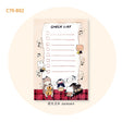 Molinta - Music In Progress A7 Memo Pad

Enjoy 50 sheets of this music inspired memo pad to check off all your tasks and add to your writing experience!

Specifications: 80mmx120mm
Material: 100g white kraft paper
Number of pages: 50