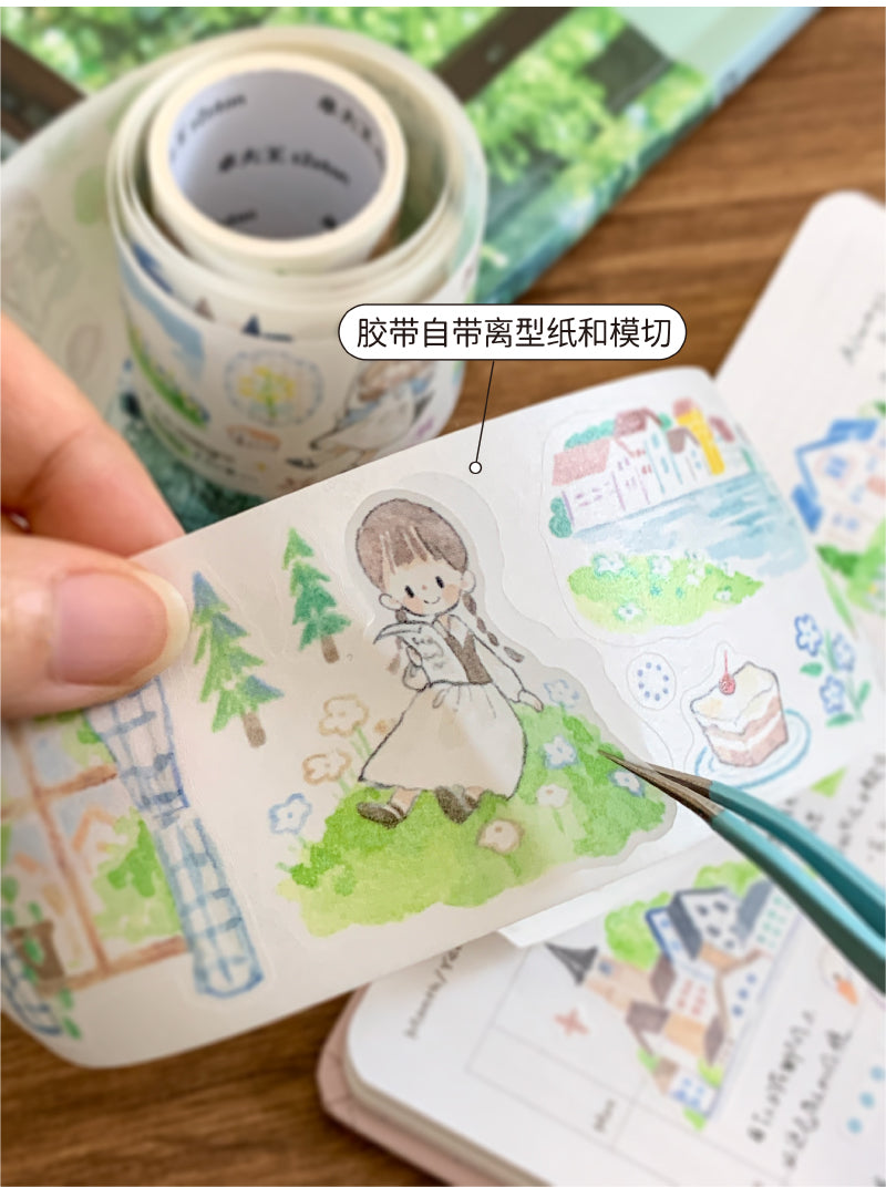 Molinta - My Leisure Vacation Washi Tape Holiday Sticker
