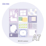 Molinta - Taro Paste Light Purple A7 Memo Sheets

Enjoy these cute memo sheets with 6 different patterns front and back! 4 pages of each pattern.

Specifications: 80mmx120mm
Material: 120g cotton paper

Number of pages: 24