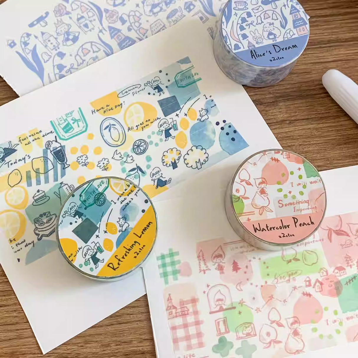 
5m x 15mm

Material: Washi Tape
Includes 1 Roll