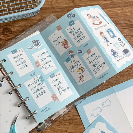 Molinta - Weekly Plan M5 Tri-Fold Pages

Plan out your week with a full, undated weekly layout split into three sections to customize with your own creative touch!

Specifications: 183mmx105mm
Material: 120g white craft

Number of pages: 10