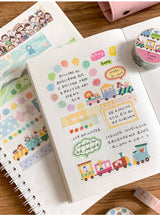 Molinta - Wool Ball Washi Tape Swatches Spread