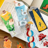 Add a whimsical addition to your planner, binder, or everyday notes throughout the year with these bookmarks or page dividers from Molinta. Section out your entries, dedicate a spot to something you want to remember, or even create some washi samples with these different bookmarks!

Specifications: 50mmx130mm
Material: PVC