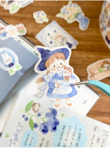 Molinta Colors: Dark Blue, Brown, and Green Washi Tape 2