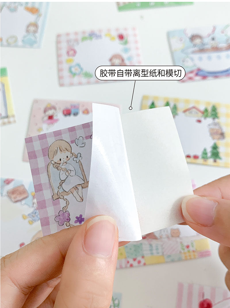Molinta Dreamy Screening Room Sticky Notes Roll Stickers Roll zzoton Paper Roll Release Paper