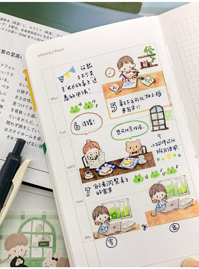 Molinta Long Table Washi Tape Home Sweet Home Scenes