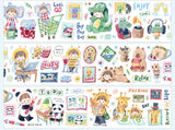 Molinta Lovely Animal Washi Sticker Roll Washi 