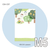 Molinta M5 Memo Pad - In The Woods

This memo pad features a serene woodland theme, perfect for adding peaceful, nature‑inspired accents to planners, scrapbooks, letters, and everyday notes.

Specifications: 67mm x 105mm
Double-sided

Material: 120g white kraft paper
Number of pages: 20