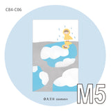 Molinta M5 Memo Paper - After Rain

Inspired by quiet rainy days, this memo pad adds a soft, reflective touch to planners, scrapbooks, letters, and everyday notes. The gentle theme makes it perfect for anyone who loves serene aesthetics and peaceful moments.

Specifications: 67mm x 105mm
Double-sided

Material: 120g white kraft paper
Number of pages: 20