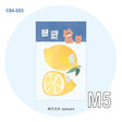 Molinta M5 Memo Paper - Fresh Lemon

&nbsp;Inspired by sunny citrus and clean, refreshing design, this memo pad adds a vibrant pop to planners, scrapbooks, letters, and everyday notes.

Specifications: 67mm x 105mm
Double-sided

Material: 120g white kraft paper
Number of pages: 20