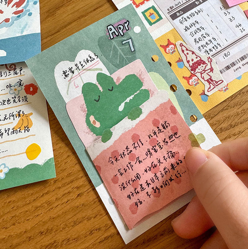 Molinta Memo - Sleeping

A soft and dreamy memo set designed to bring gentle charm to your journaling, planning, and everyday note‑taking.

95x135mm
3 designs with 4 of each design
12 total pieces&nbsp;
