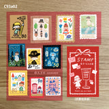 Molinta Postage Stamp Sticker Pack

Add a charming, vintage‑inspired touch to your journaling and crafting with these sticker packs. Designed to look like tiny collectible stamps, each one features delicate illustrations and foil accents that make every piece feel special. Whether you’re decorating planner spreads, pen‑pal letters, scrapbooks, or gift tags, these stickers bring a nostalgic, travel‑themed aesthetic to any project.

Red box - Gold foil
Blue box - Silver foil
Each box includes 30 total sticker