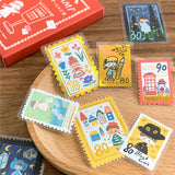 Molinta Postage Stamp Sticker Pack

Add a charming, vintage‑inspired touch to your journaling and crafting with these sticker packs. Designed to look like tiny collectible stamps, each one features delicate illustrations and foil accents that make every piece feel special. Whether you’re decorating planner spreads, pen‑pal letters, scrapbooks, or gift tags, these stickers bring a nostalgic, travel‑themed aesthetic to any project.

Red box - Gold foil
Blue box - Silver foil
Each box includes 30 total sticker