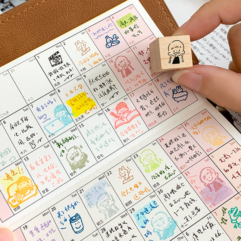 Molinta Stamp Set - Little Emoji 2nd Collection

This adorable set features 9 tiny expressive emoji‑style designs that bring fun, character, and a touch of whimsy to every page. Whether you're marking moods, highlighting important notes, or decorating spreads, these stamps make everyday planning feel more delightful.

Each stamp is approximately 15mm x 15 mm