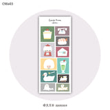 Molinta Sticker Sheet - Colorful Frames

A bright and charming way to frame your memories, decorate your planner, and add personality to any creative project. With two sheets included, you get plenty of playful frames to mix, match, and enjoy.

80x170mm
Material: Writing Paper
Includes 2 sticker sheets