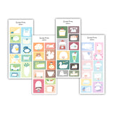 Molinta Sticker Sheet - Colorful Frames

A bright and charming way to frame your memories, decorate your planner, and add personality to any creative project. With two sheets included, you get plenty of playful frames to mix, match, and enjoy.

80x170mm
Material: Writing Paper
Includes 2 sticker sheets