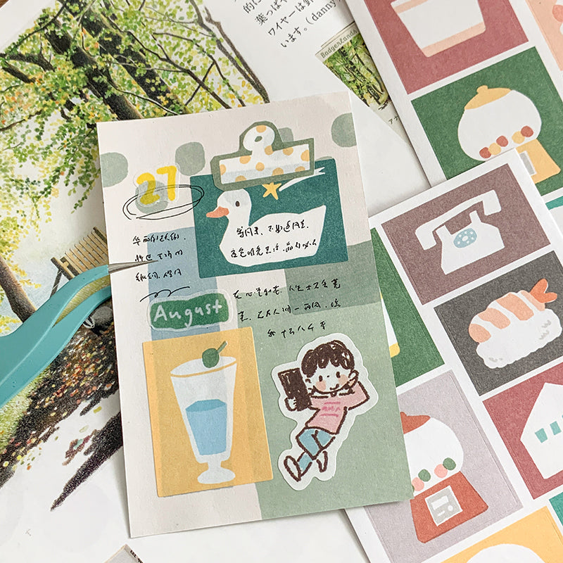 Molinta Sticker Sheet - Colorful Frames

A bright and charming way to frame your memories, decorate your planner, and add personality to any creative project. With two sheets included, you get plenty of playful frames to mix, match, and enjoy.

80x170mm
Material: Writing Paper
Includes 2 sticker sheets