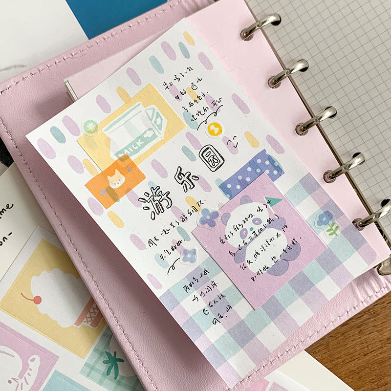 Molinta Sticker Sheet - Colorful Frames

A bright and charming way to frame your memories, decorate your planner, and add personality to any creative project. With two sheets included, you get plenty of playful frames to mix, match, and enjoy.

80x170mm
Material: Writing Paper
Includes 2 sticker sheets