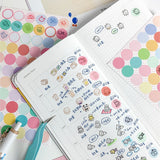 Molinta Sticker Sheet - Dots

Each dot sticker brings a pop of color and personality, perfect for decorating planners, recipe journals, happy mail, or gift packaging.

90x162mm
Material: Cotton Paper
Includes 1 sticker sheet